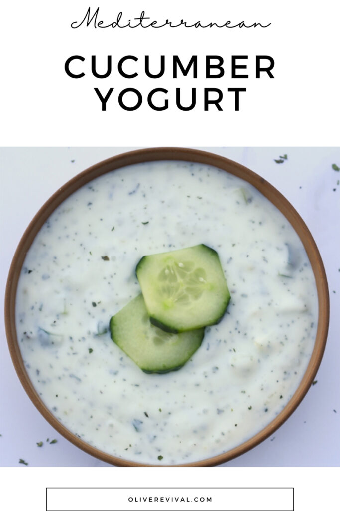 mediterranean cucumber yogurt